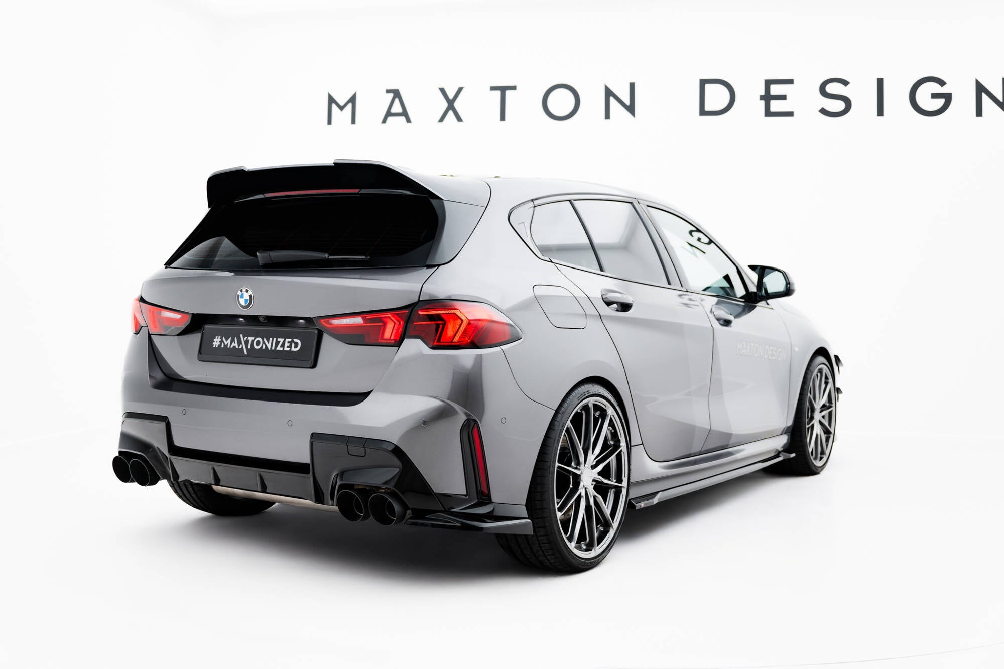Maxton Design Rear Side Splitters V.5 BMW M135i / M-Pack F70
