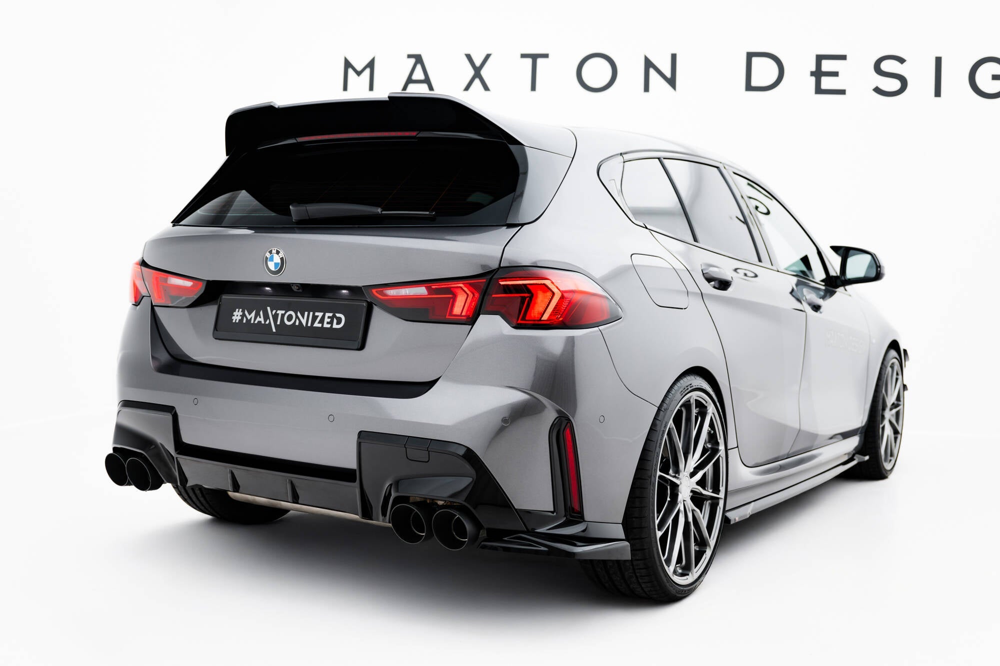 Maxton Design Rear Side Splitters V.5 BMW M135i / M-Pack F70
