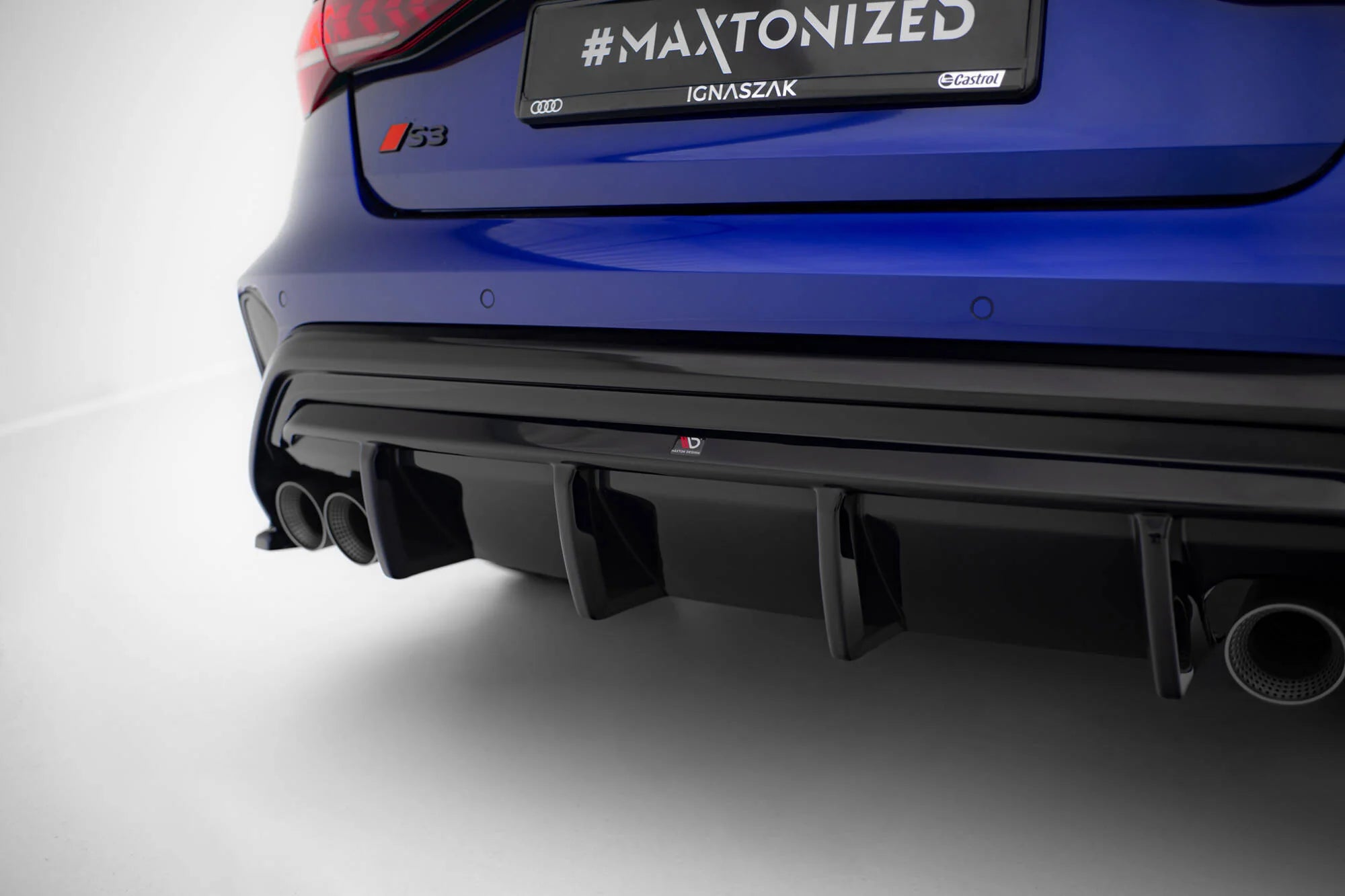Maxton Design Rear Valance Audi S3 Sedan 8Y Facelift