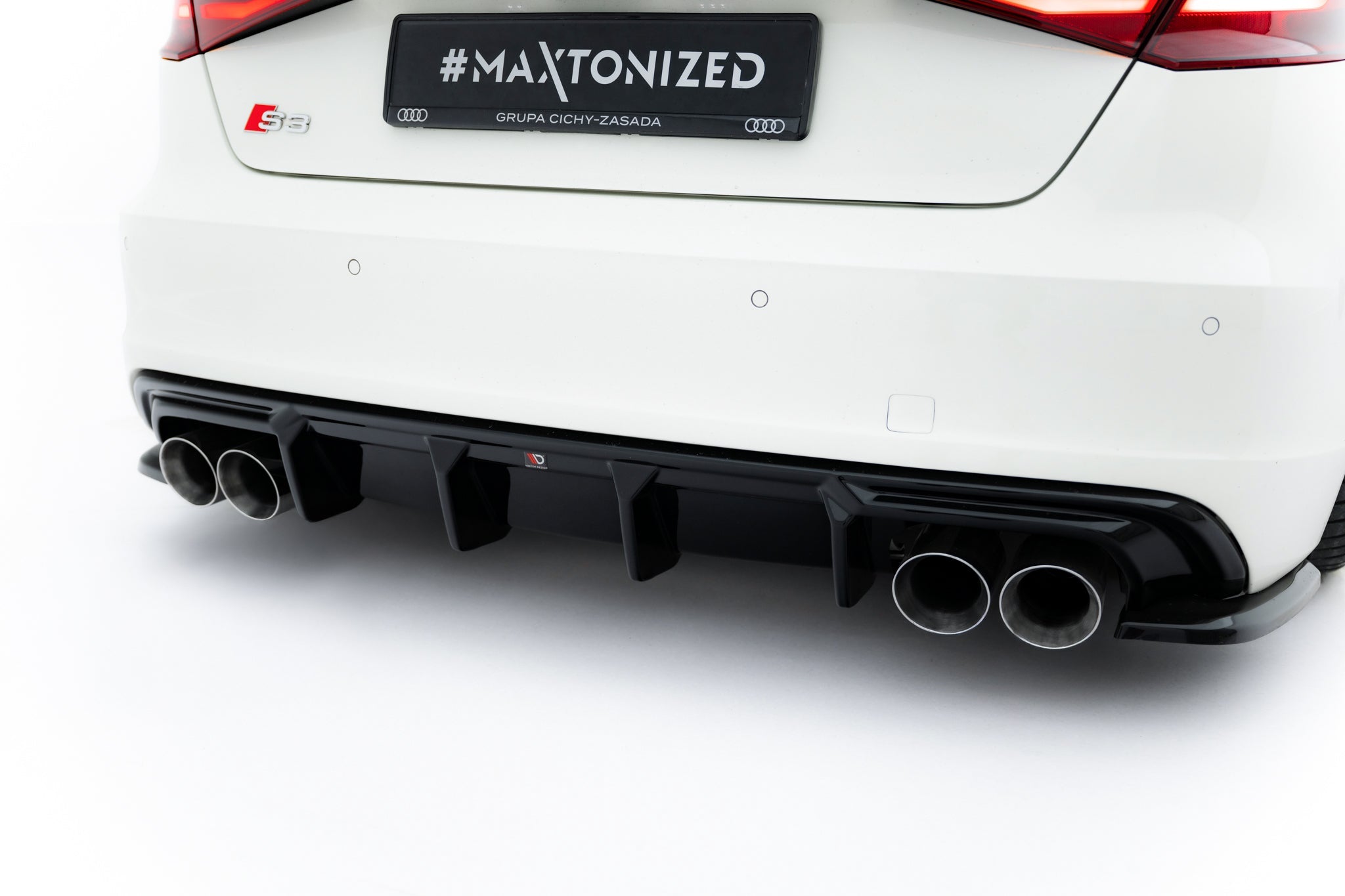 Maxton Design Rear Valance Audi S3 Sportback 8V