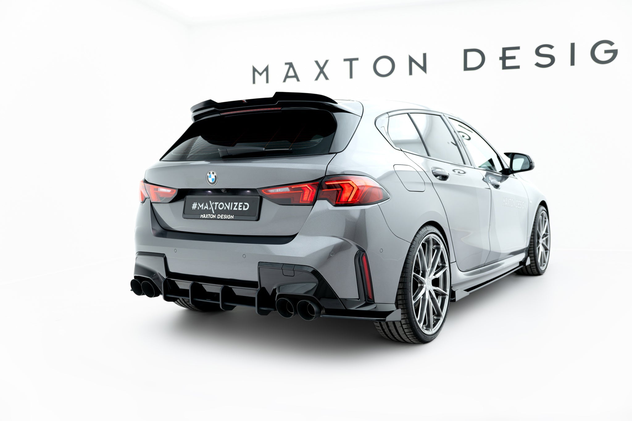 Maxton Design Street Pro Rear Diffuser BMW M135i /M-Pack  F70