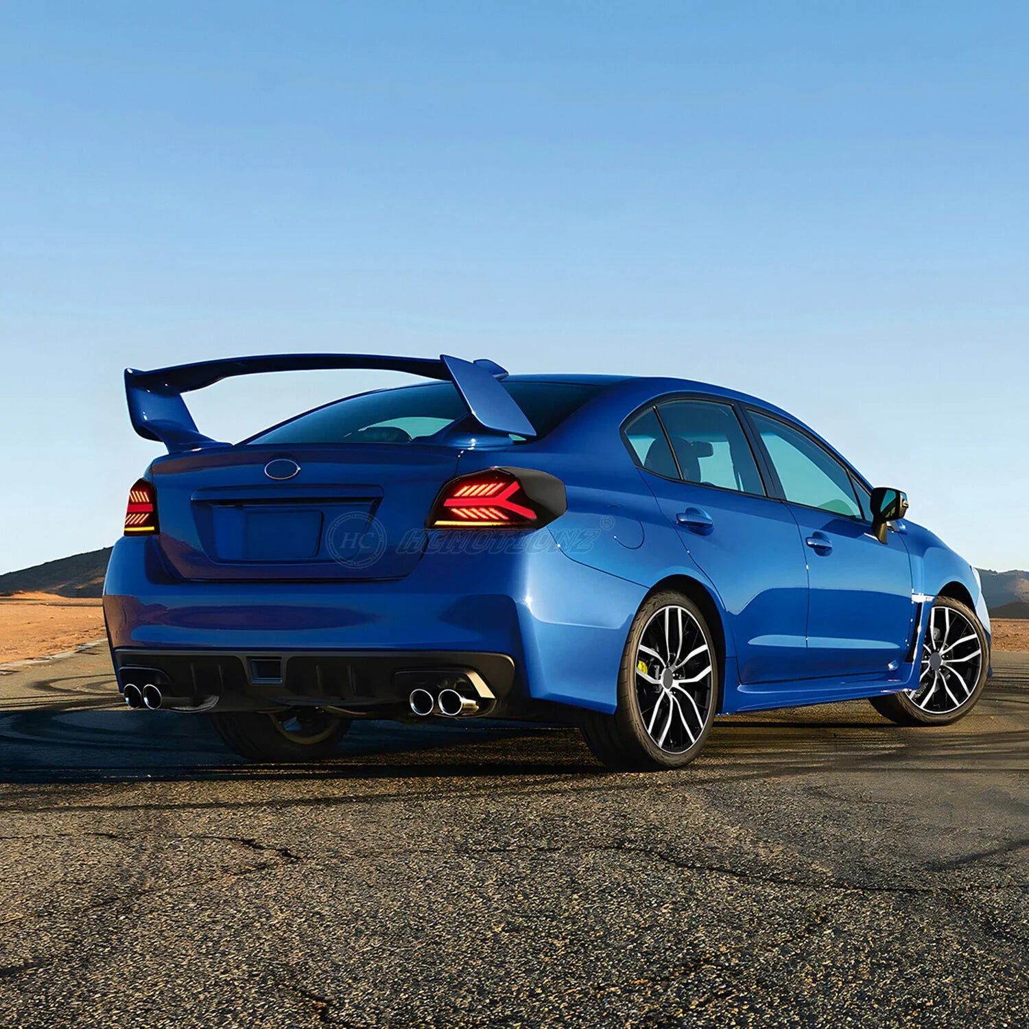 2014-2021 SUBARU WRX STI DYNAMIC LED TAIL LIGHTS - iilumo