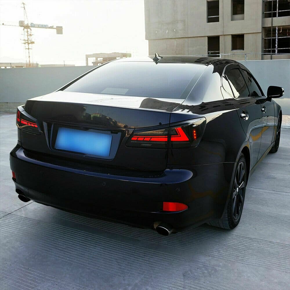 2005-2013 LEXUS IS250 IS350 ISF DYNAMIC LED TAIL LIGHTS - iilumo