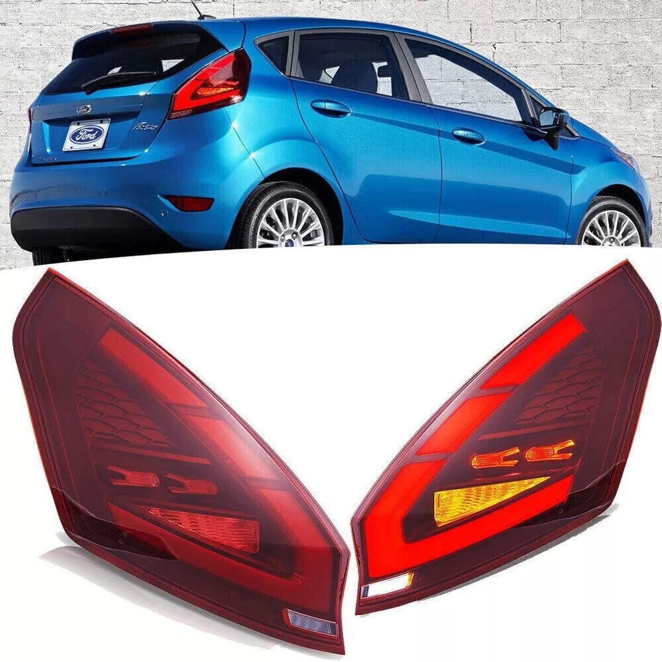 Tail Lights For Ford Fiesta Hatchback 2008-2019 Rear Lamp Animation
