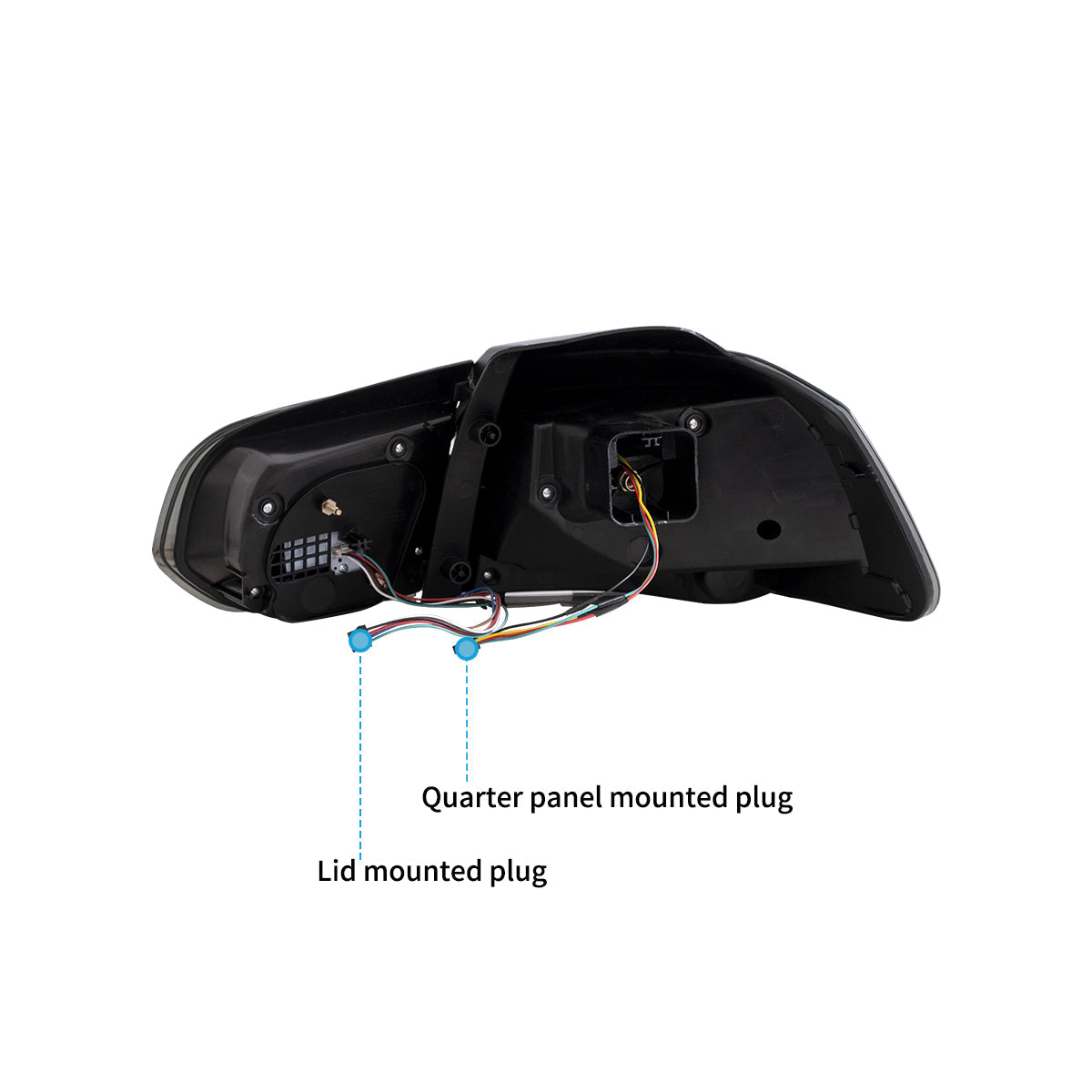LED Tail Lights for Volkswagen Golf 6 MK6 2009–2014 (GTS Style)