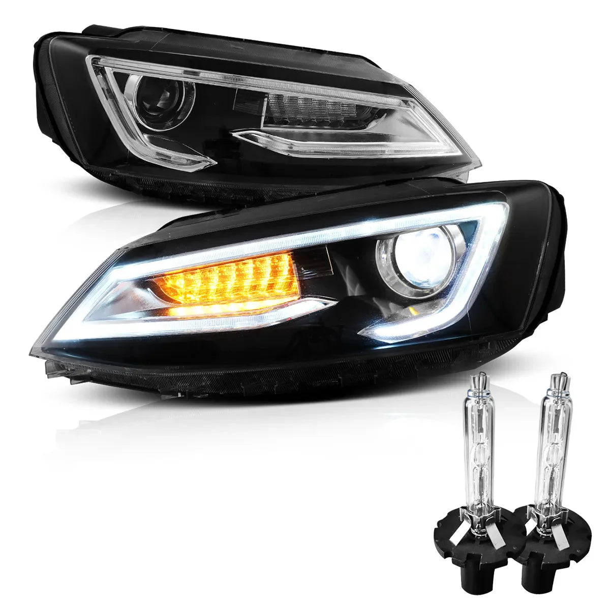 Headlights for Volkswagen Jetta/Sagitar MK6 2012–2018