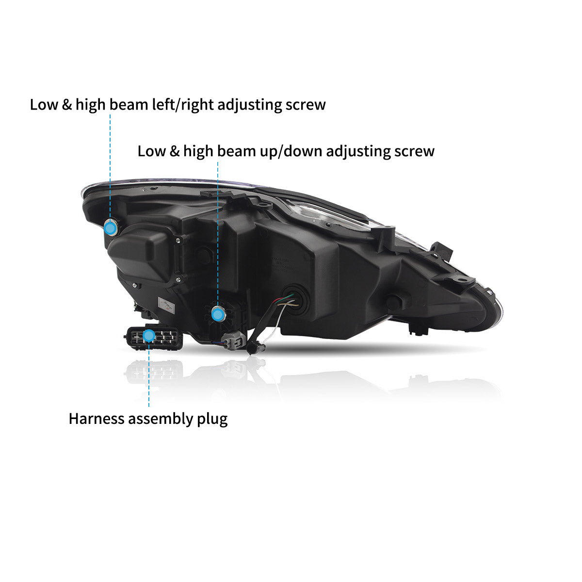 LED Headlights for Lexus IS250 350 ISF 2006–2013