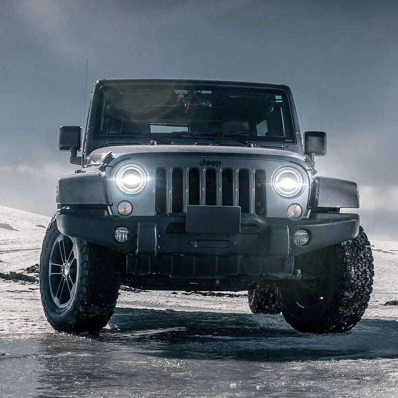 LED Headlights for Jeep Wrangler & Gladiator JT 2018–2023
