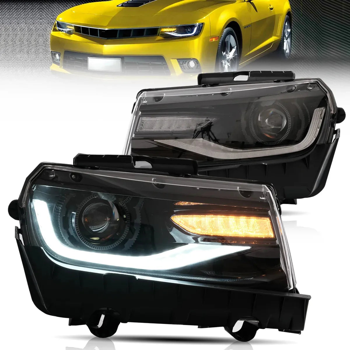 LED Headlights for 2014 2015 Chevrolet Camaro