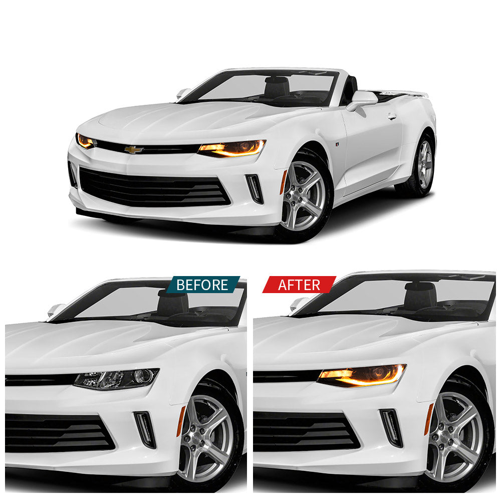 LED Headlights for Chevrolet [chevy] Camaro 2016–2018