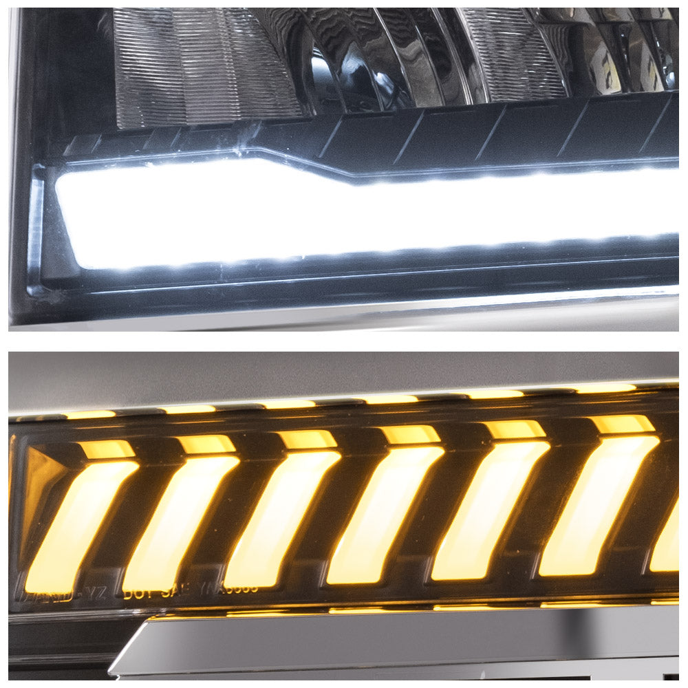 LED Headlights for Chevrolet Silverado 1500 2016–2018
