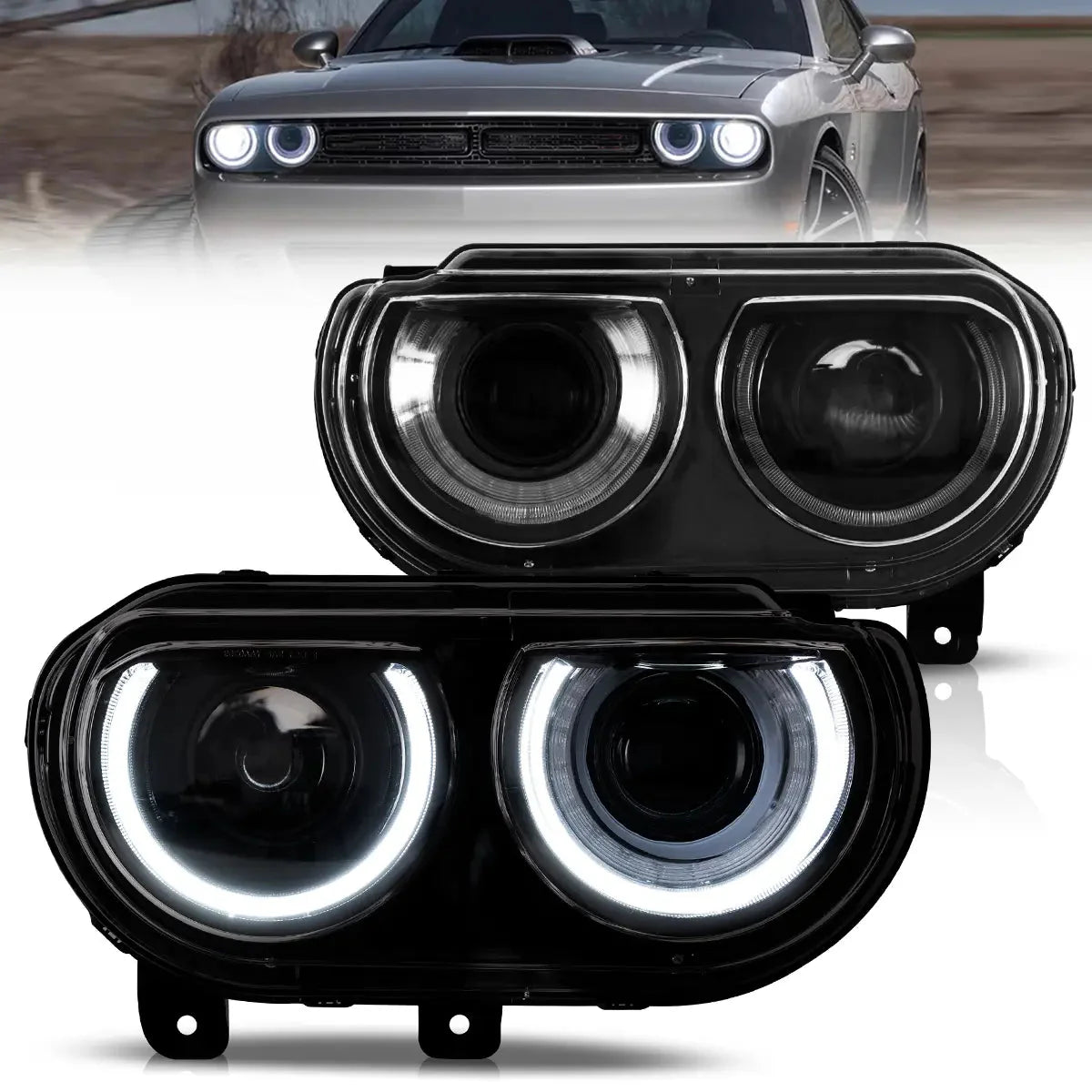 LED Headlights for Dodge Challenger 2008–2014