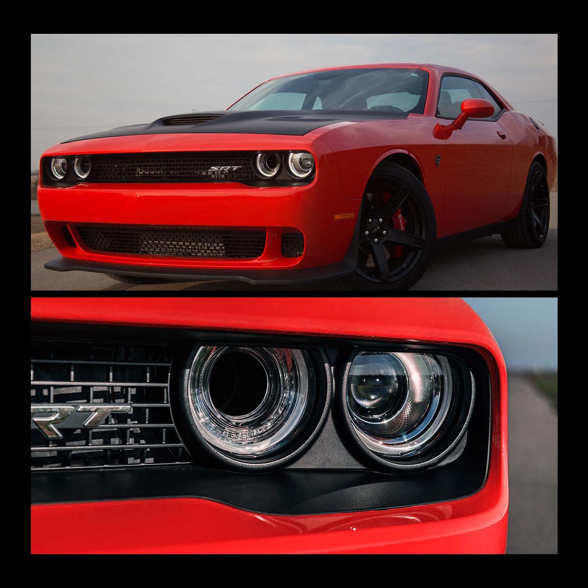 LED Headlights for Dodge Challenger 3th Gen 2015–2024
