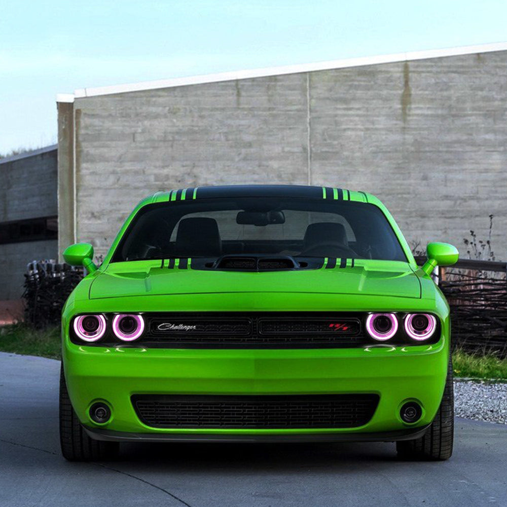 RGB DRL LED Headlights for Dodge Challenger 2015–2024
