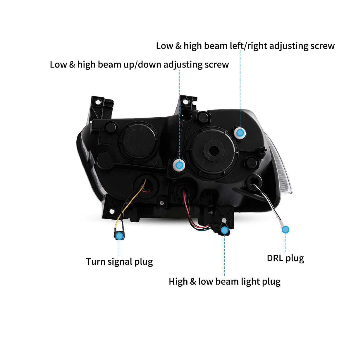 LED Headlights for Dodge Charger 2011–2014