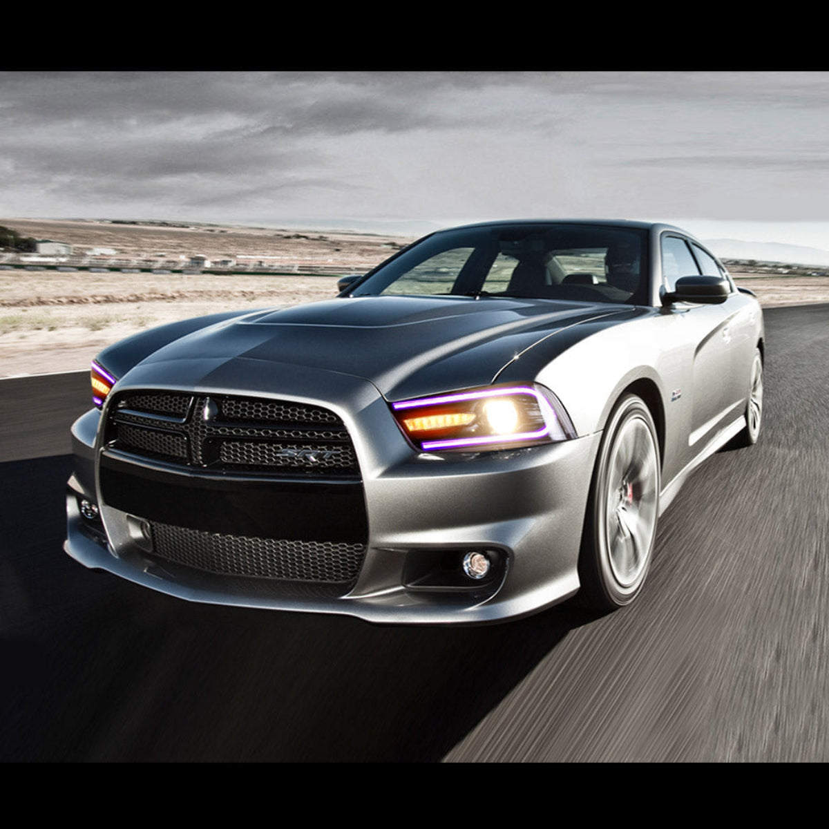 LED Headlights for Dodge Charger 2011–2014 RGB Style