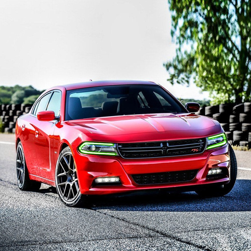 LED Headlights for Dodge Charger RGB Style 2015–2023