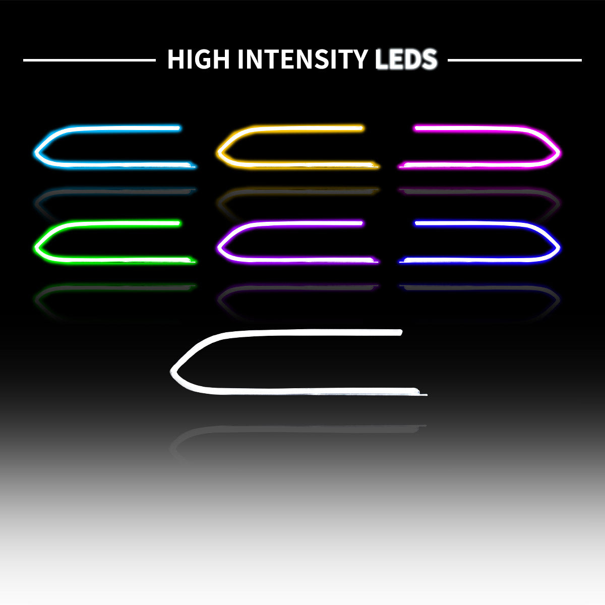 LED Headlights for Dodge Charger RGB Style 2015–2023