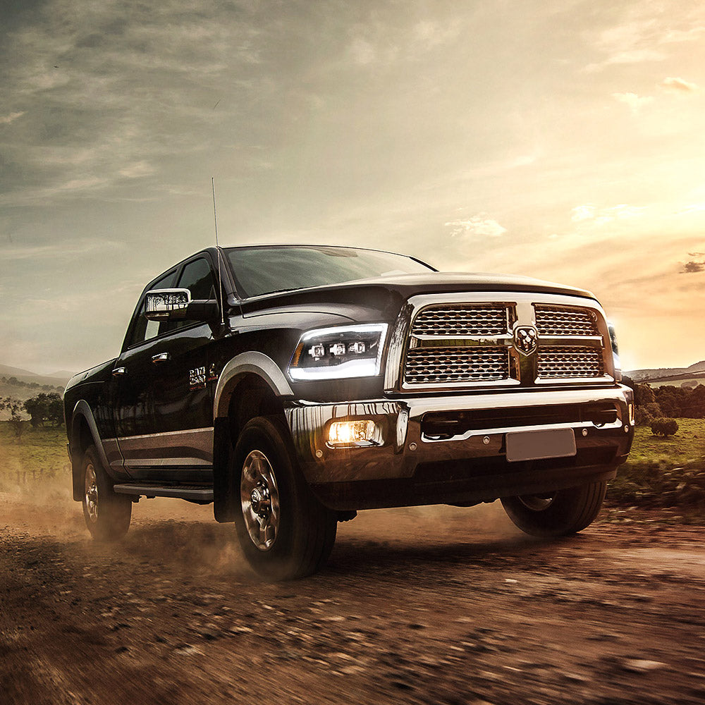 LED Headlights for Dodge RAM 1500 2500 3500 2009–2018