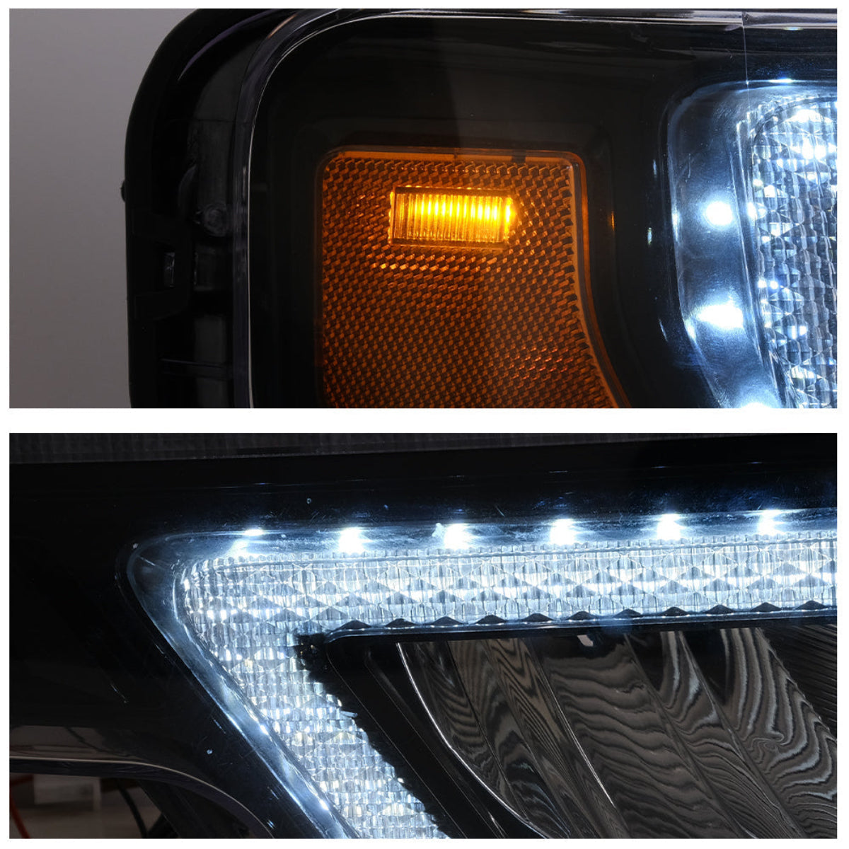 LED Reflection Bowl Headlights for Ford F150 2009–2014