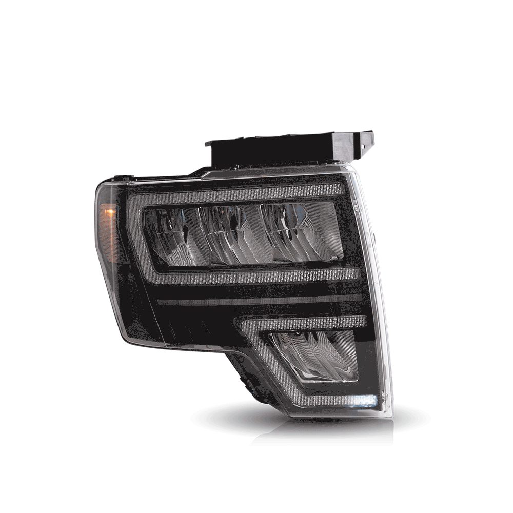 LED Reflection Bowl Headlights for Ford F150 2009–2014