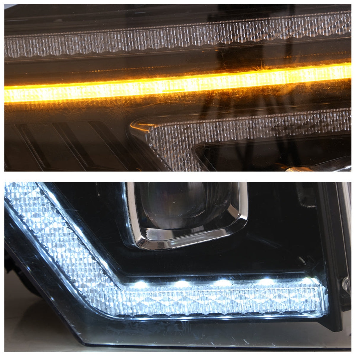 LED Matrix Projector Headlights for Ford F150 2009–2014