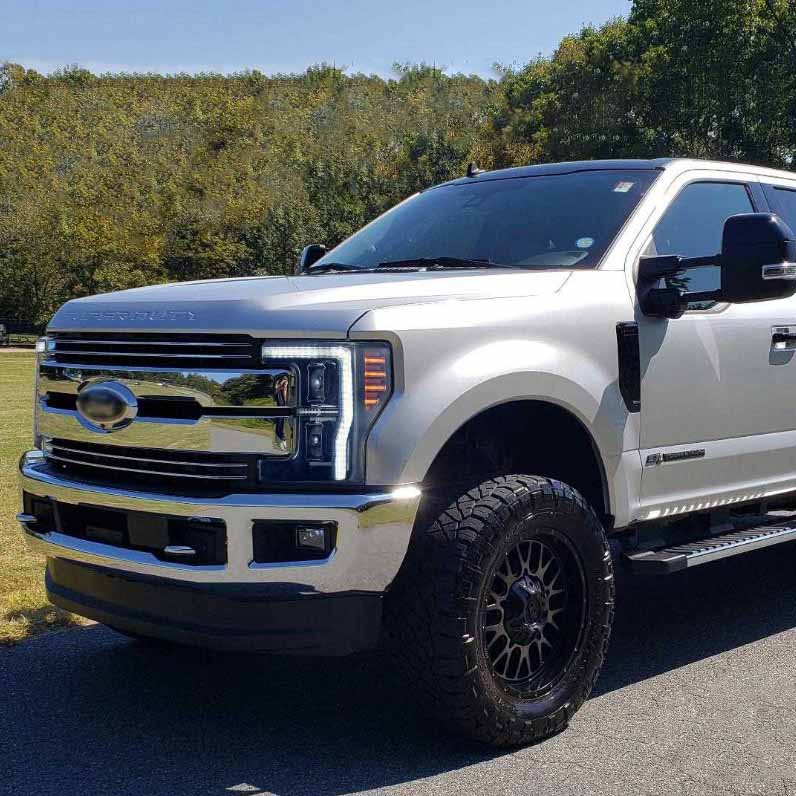 LED Headlights for Ford F250 F350 F450 F550 2017–2019