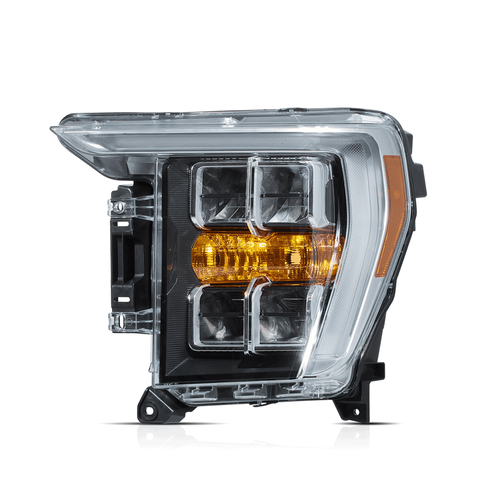 LED Reflection Bowl Headlights for 14th Gen 2021–2024 Ford F150