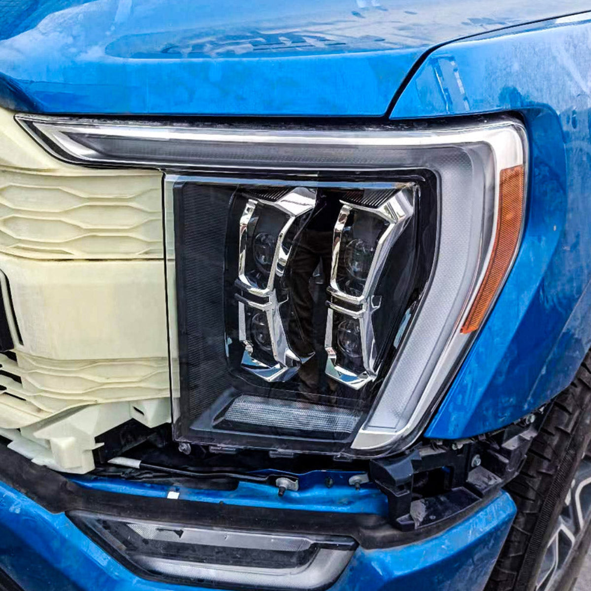 Full LED Matrix Headlights for Ford F150 2021–2024