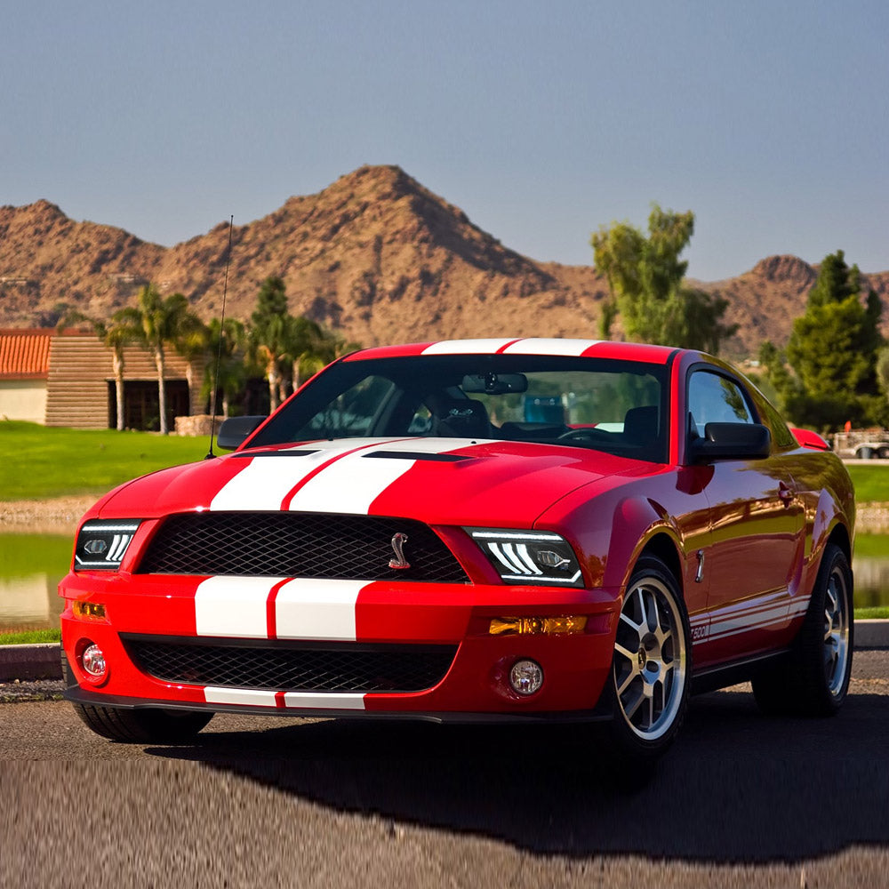 LED Headlights for Ford Mustang 5th Gen 2005–2009