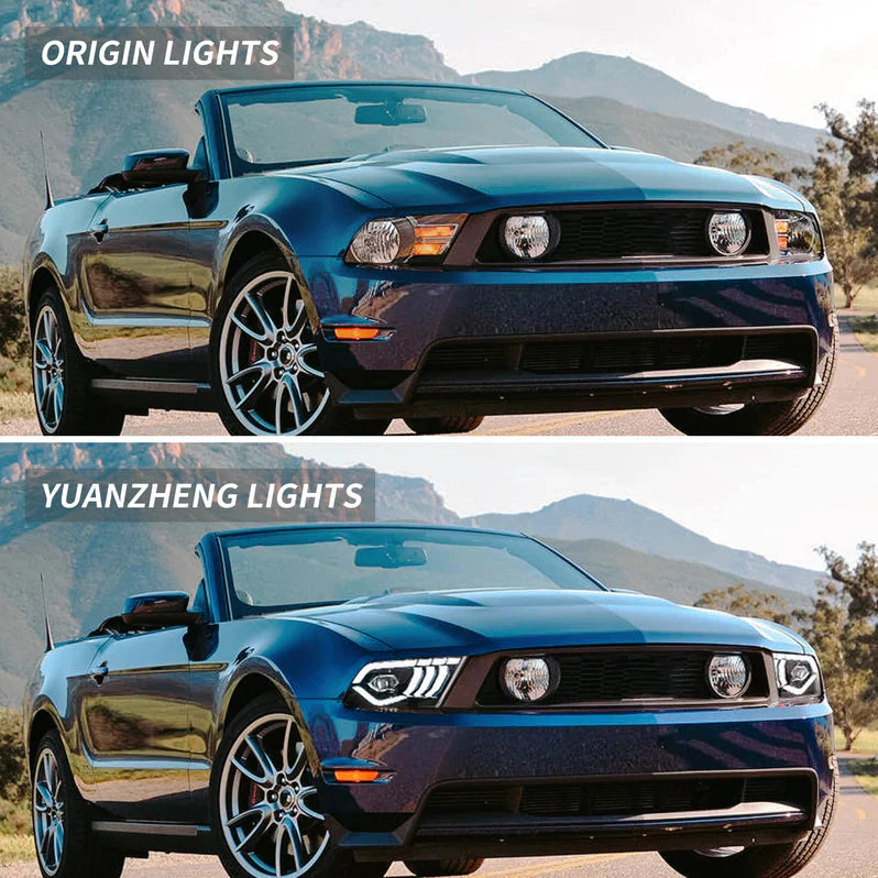 LED Headlights for Ford Mustang 2010–2014