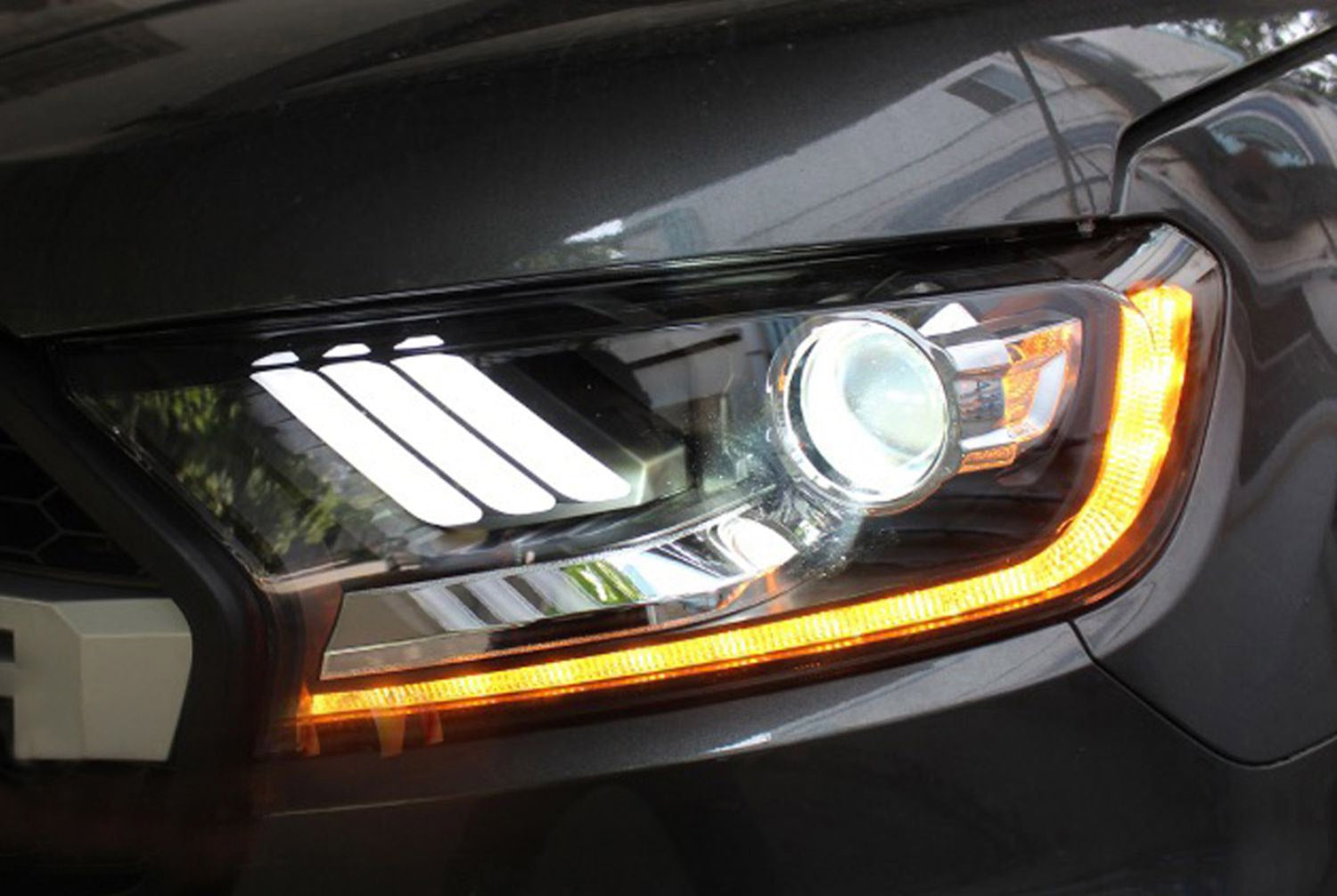 Mustang-Style Headlights for Ford Ranger PX2 PX3 2016–2022