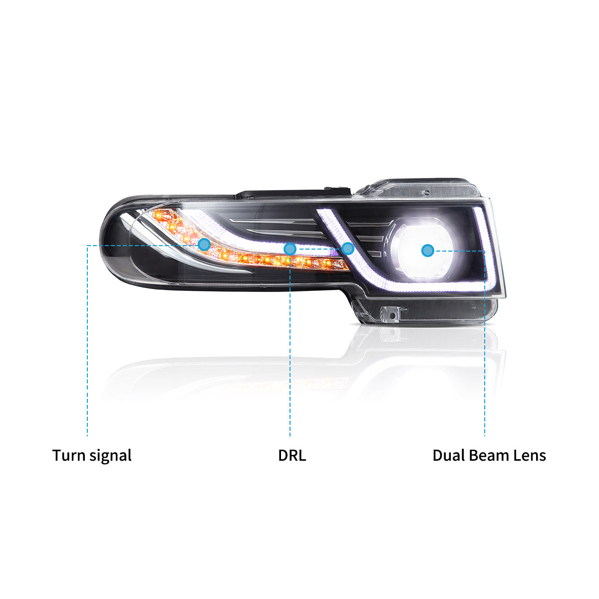 Toyota FJ Cruiser Headlights 2006–2022