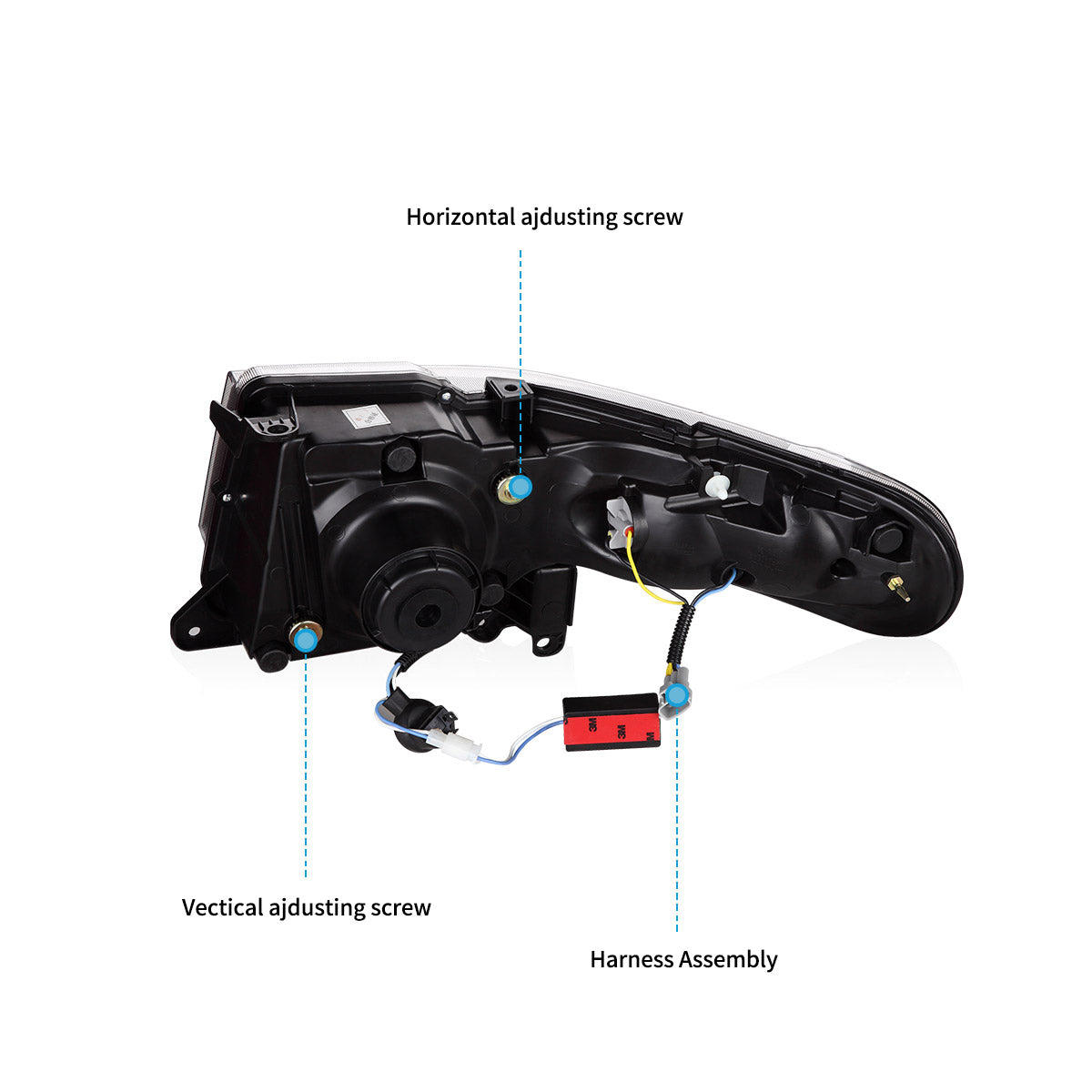 Toyota FJ Cruiser Headlights 2006–2022