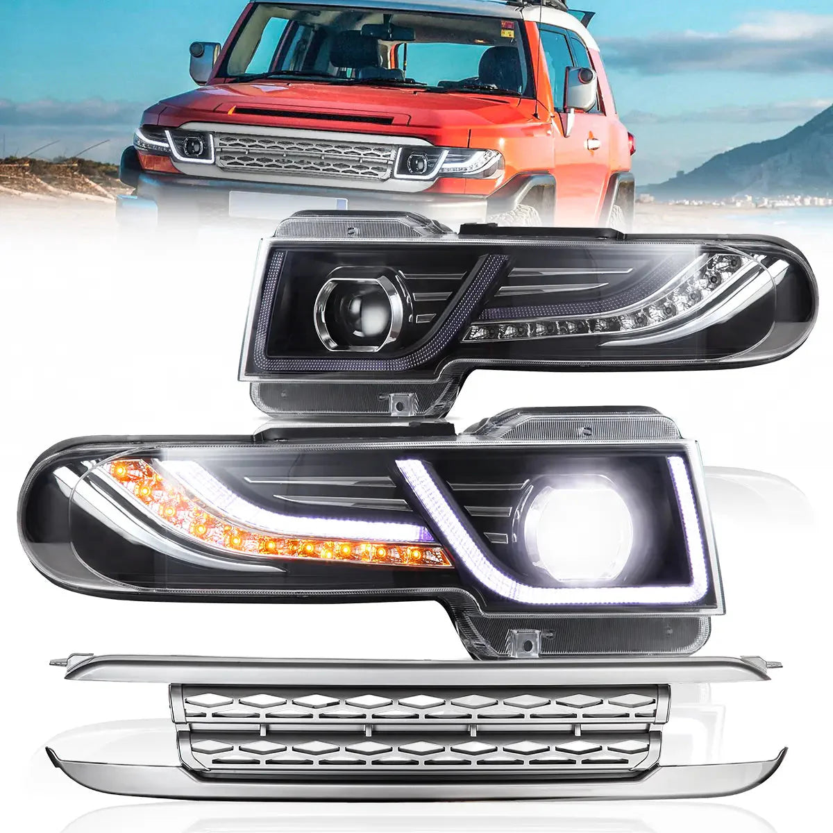 Toyota FJ Cruiser Headlights 2006–2022