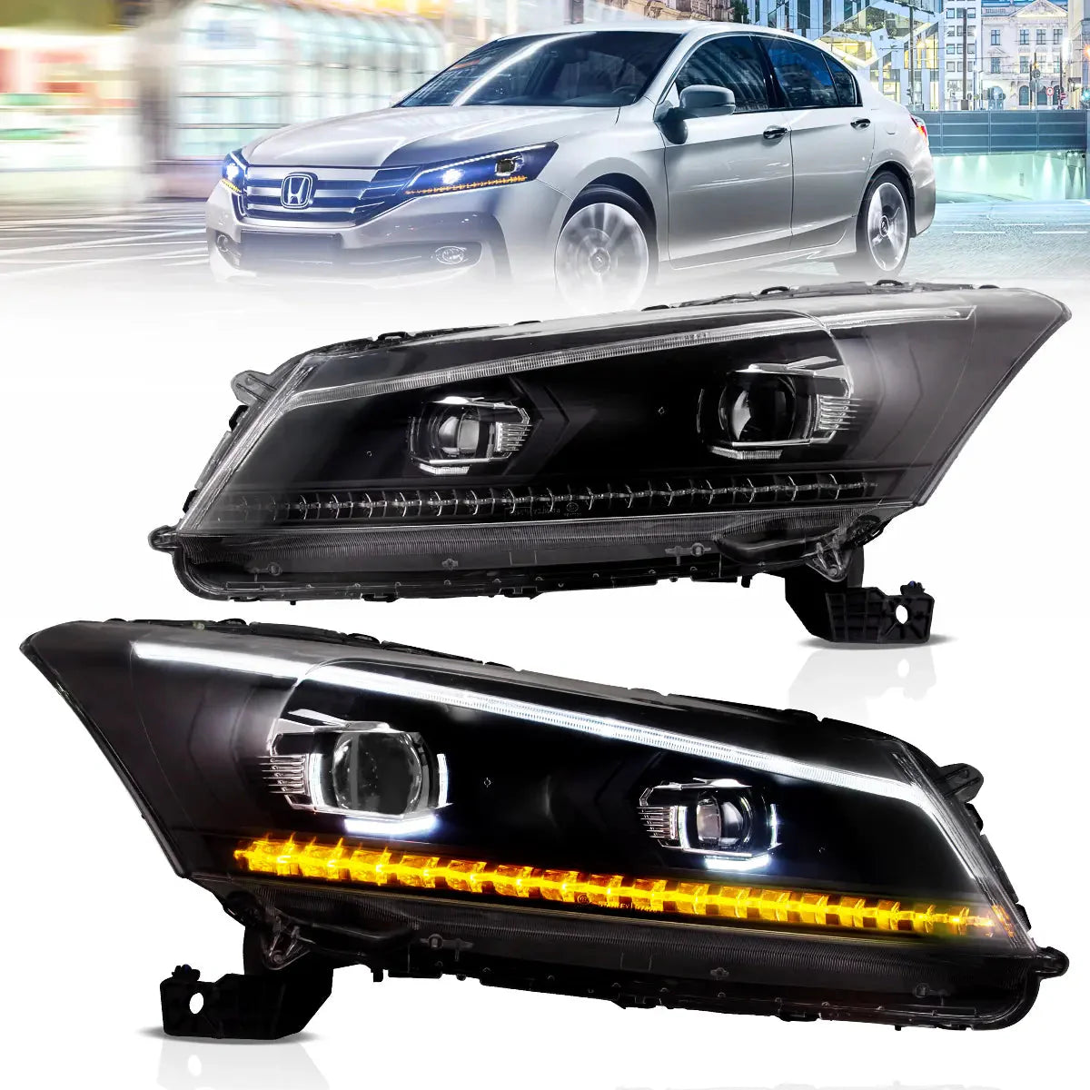 LED Headlights for Honda Accord 2008–2012