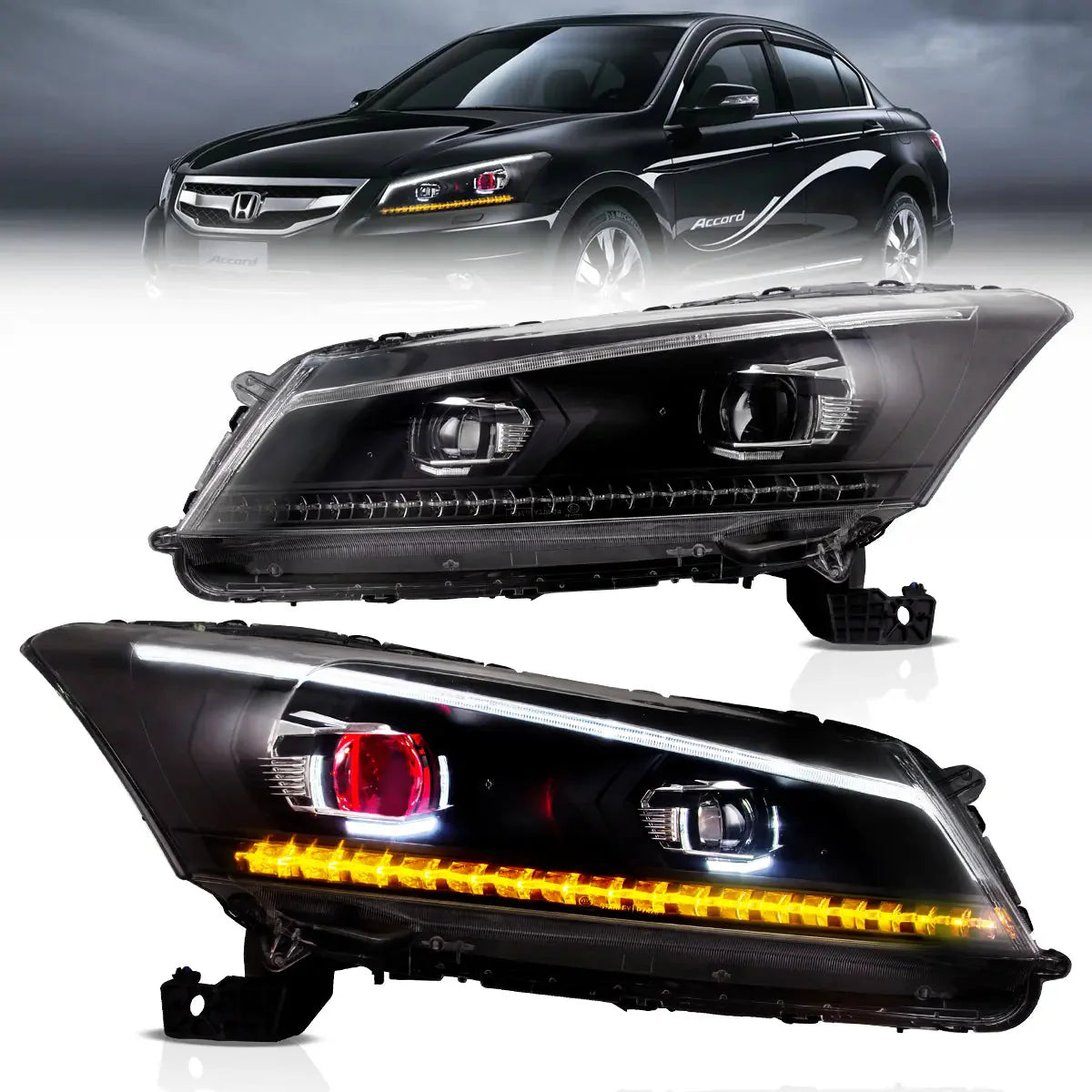 LED Headlights for Honda Accord 2008–2012