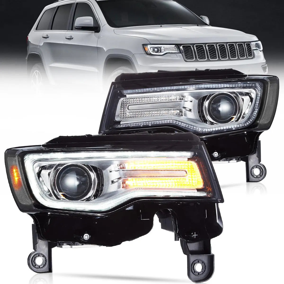 LED Headlights for Jeep Grand Cherokee 2014–2022