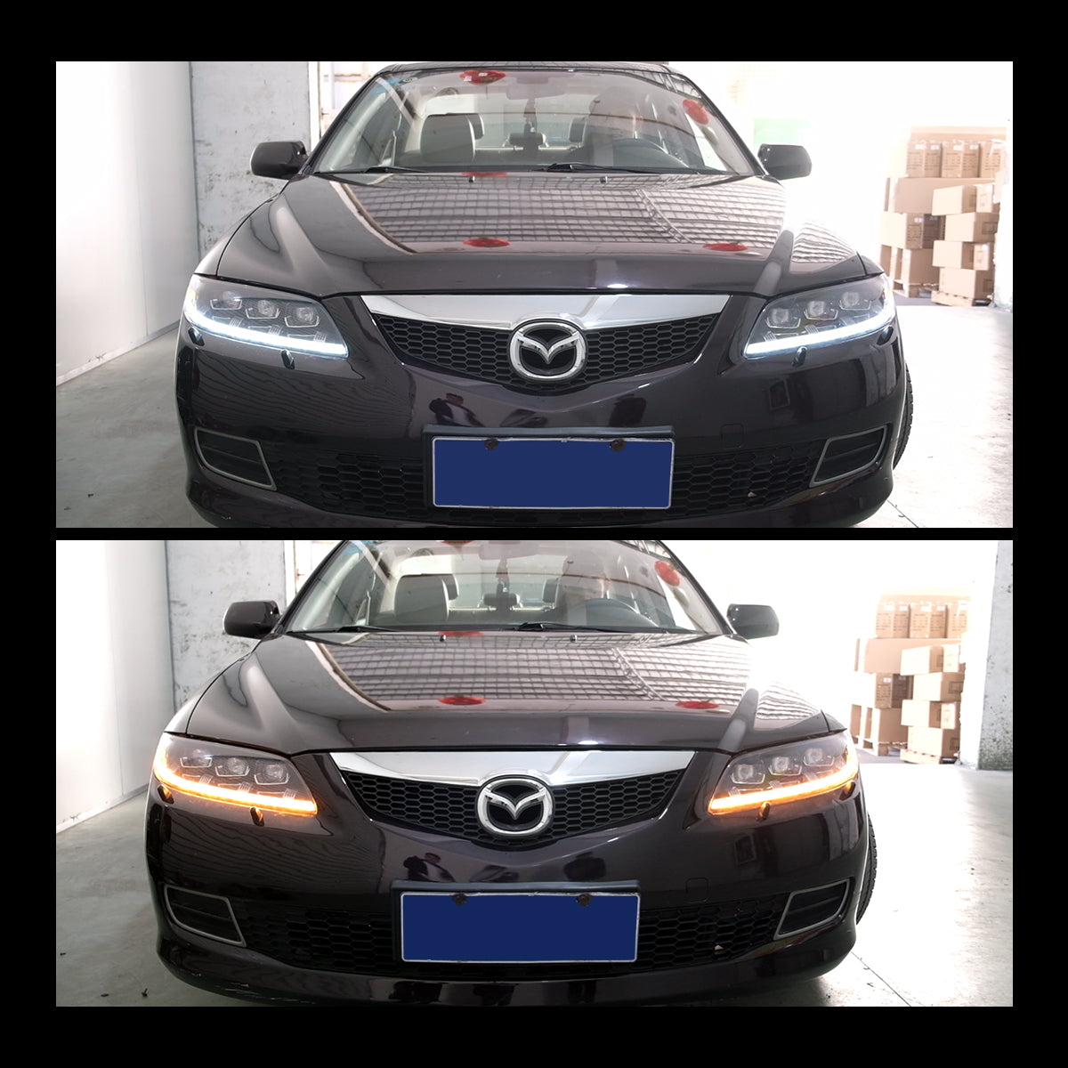 Full LED Headlights for Mazda 6 2002–2008