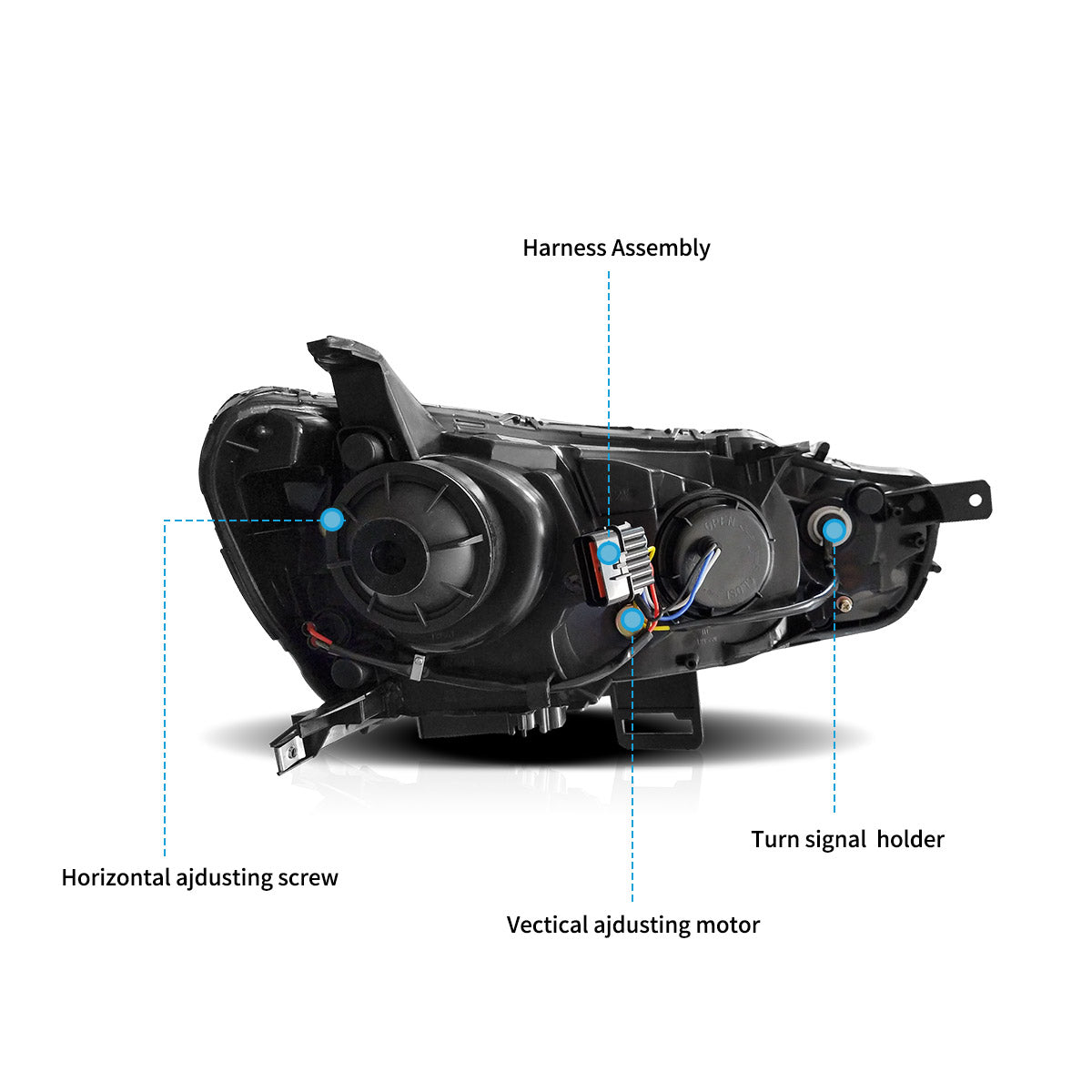 LED Headlights for Mitsubishi Lancer / EVO X 2008–2017