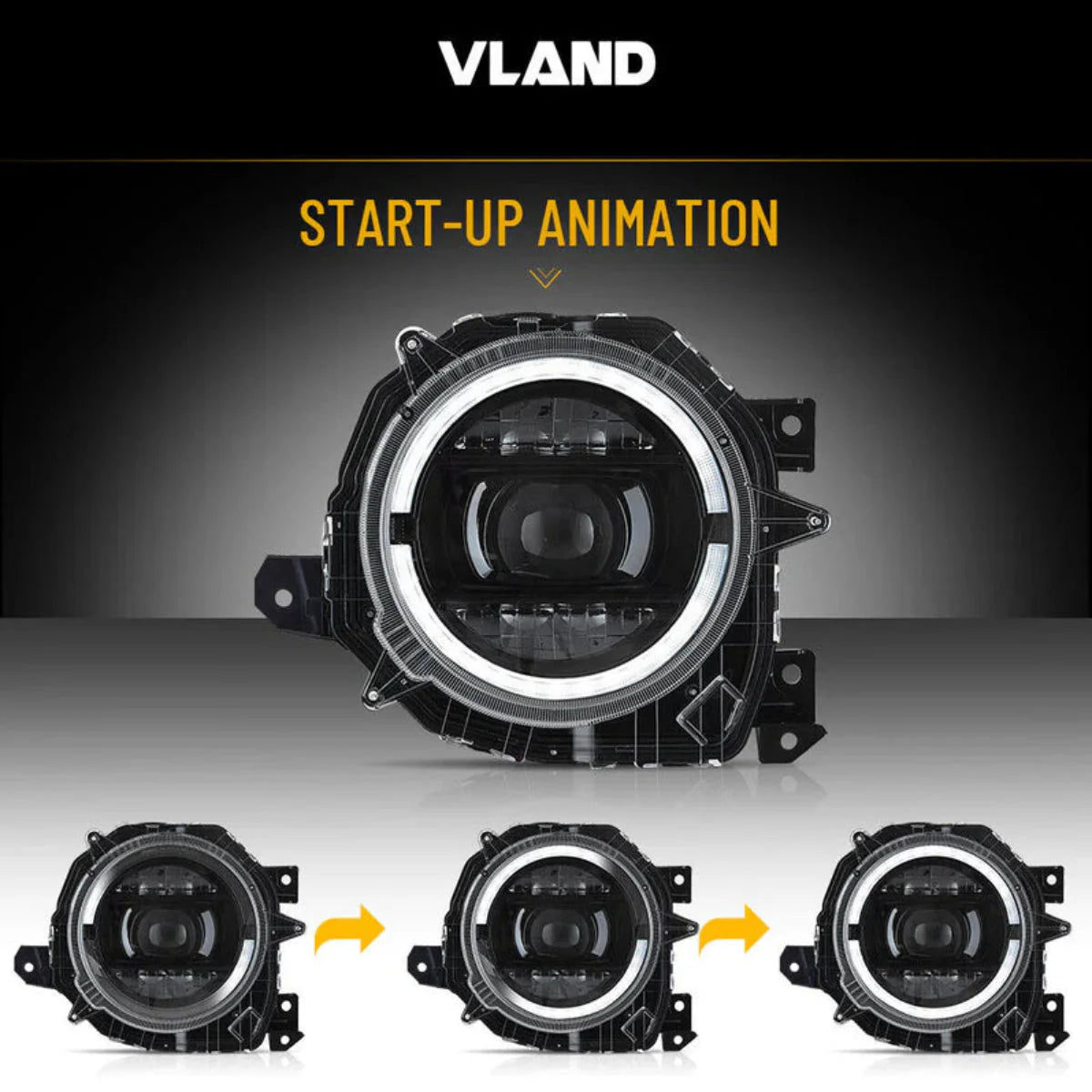 LED Headlights for Suzuki Jimny 2019–2023