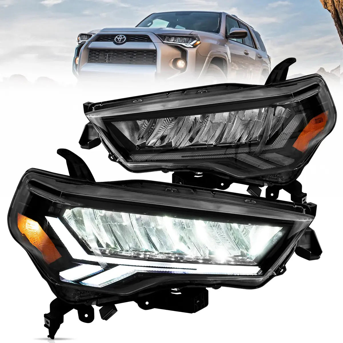 LED Headlights for Toyota 4Runner 2014–2024