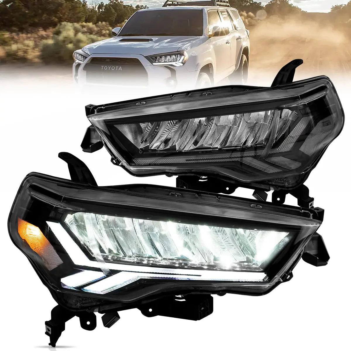 LED Headlights for Toyota 4Runner 2014–2024