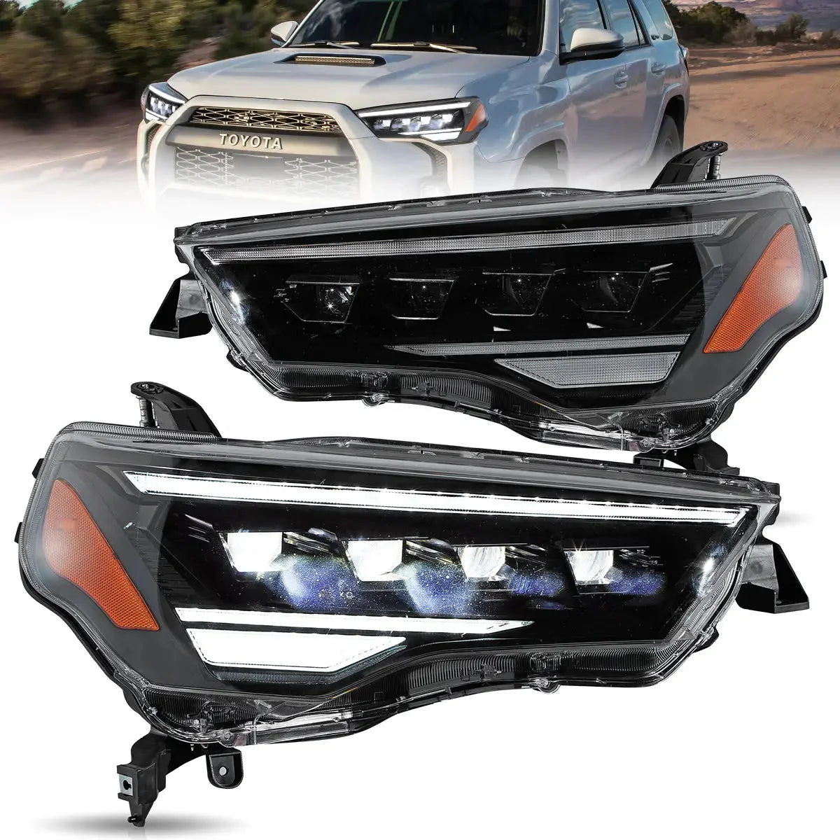 LED Headlights for Toyota 4Runner 2014–2024