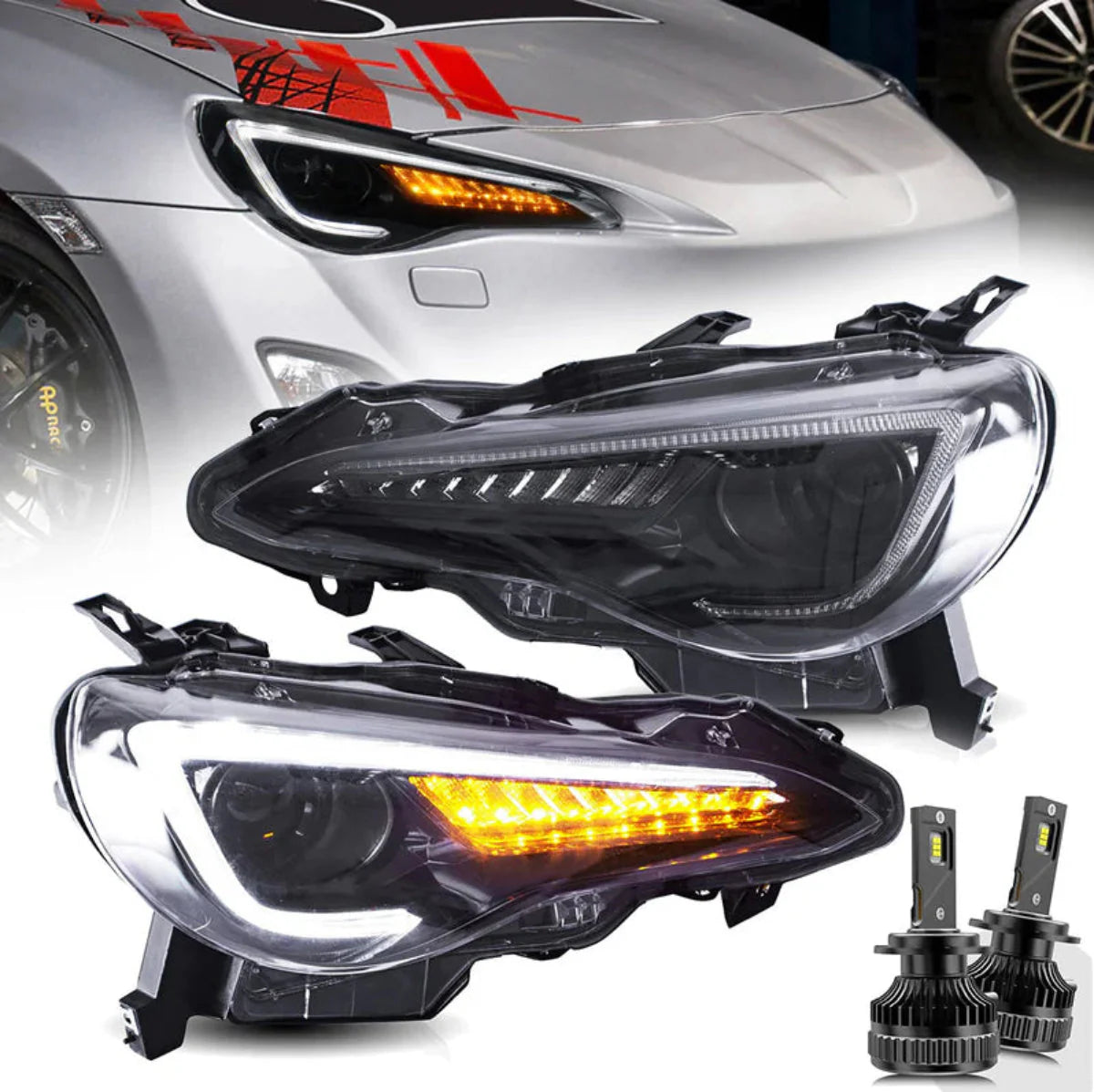 LED Headlights for Toyota 86(ZN6) & Subaru BRZ(ZC6) & Scion FR-S 2012–2021