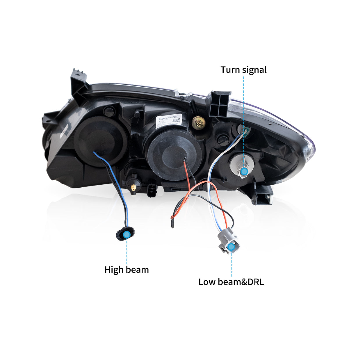 LED Headlights for 2010 2011 Toyota Camry