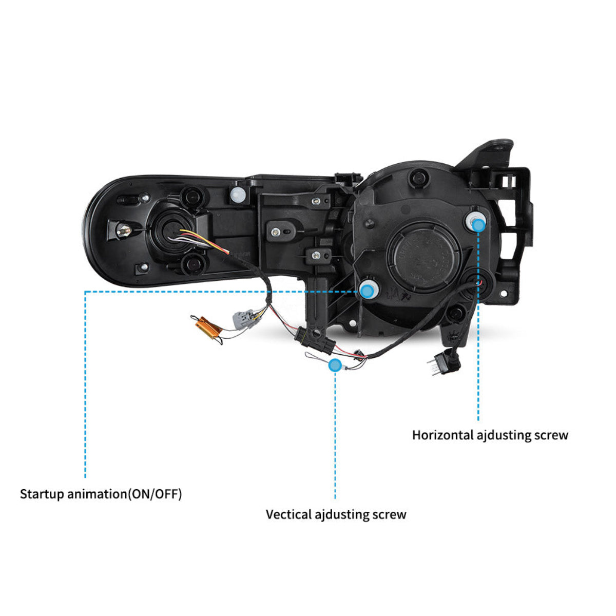 LED Headlights for Toyota Fj Cruiser XJ10 2006–2022