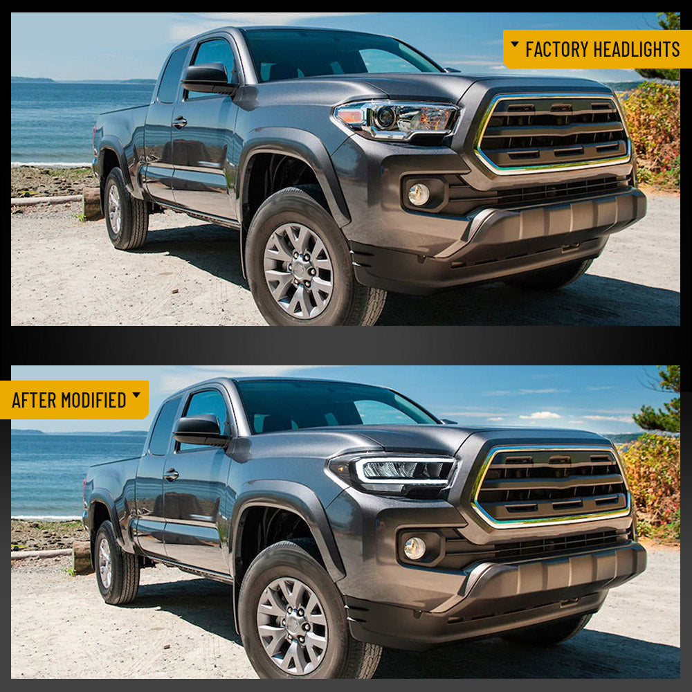 LED Headlights for Toyota Tacoma 2016–2023