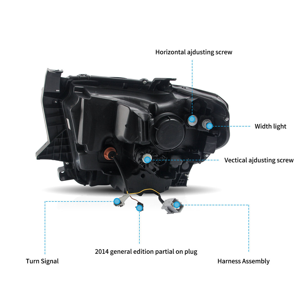 LED Headlights for Toyota Tundra 2014–2021