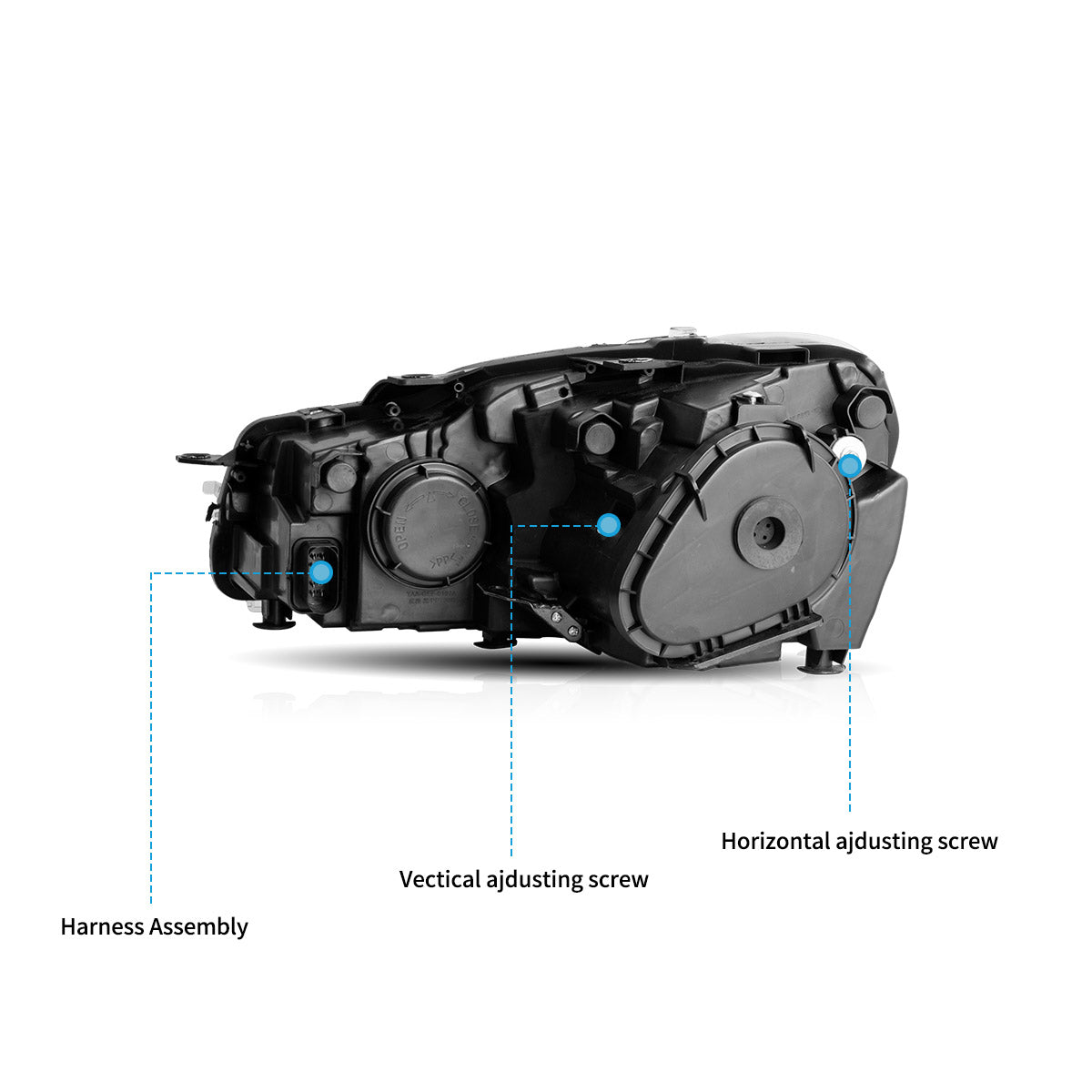LED Headlights for Volkswagen Golf 6 MK6 2009–2014